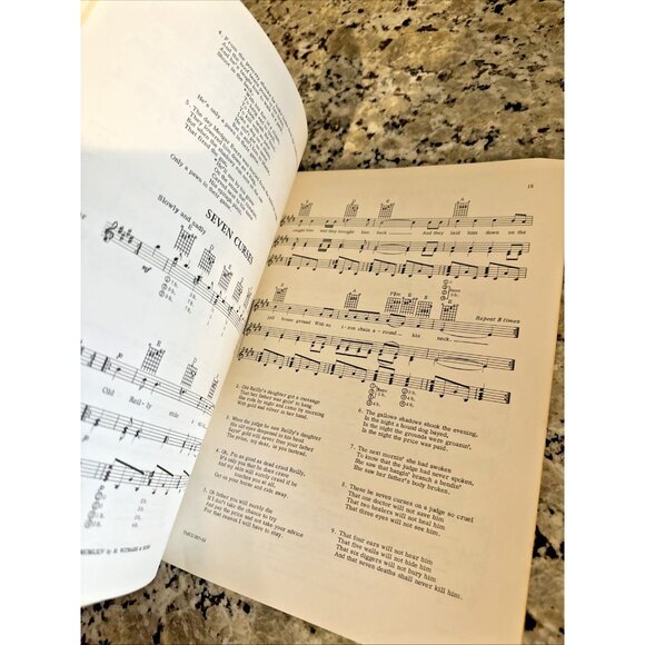 Sheet Music BOB DYLAN The Times They Are A Changin 1963 Lyrics Original Songbook - Picture 5 of 5